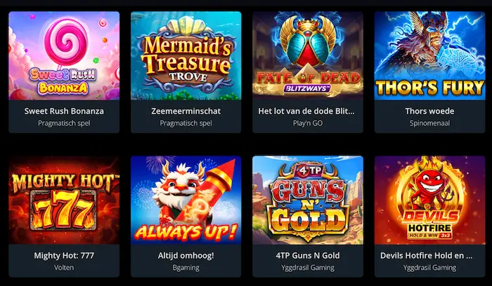 X7 Spellen online